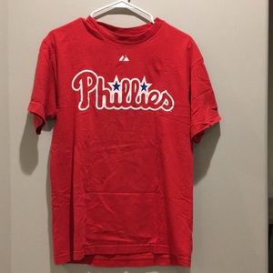 Chase Utley Phillies T shirt